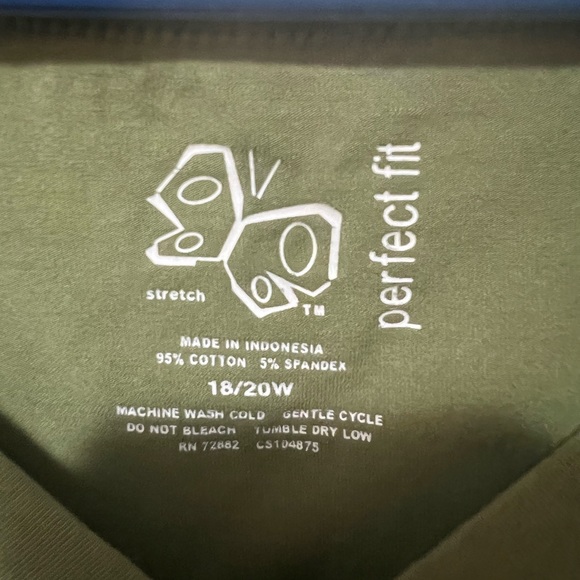 Perfect Fit - 18/20 Stretch Tank Top - Picture 2 of 2